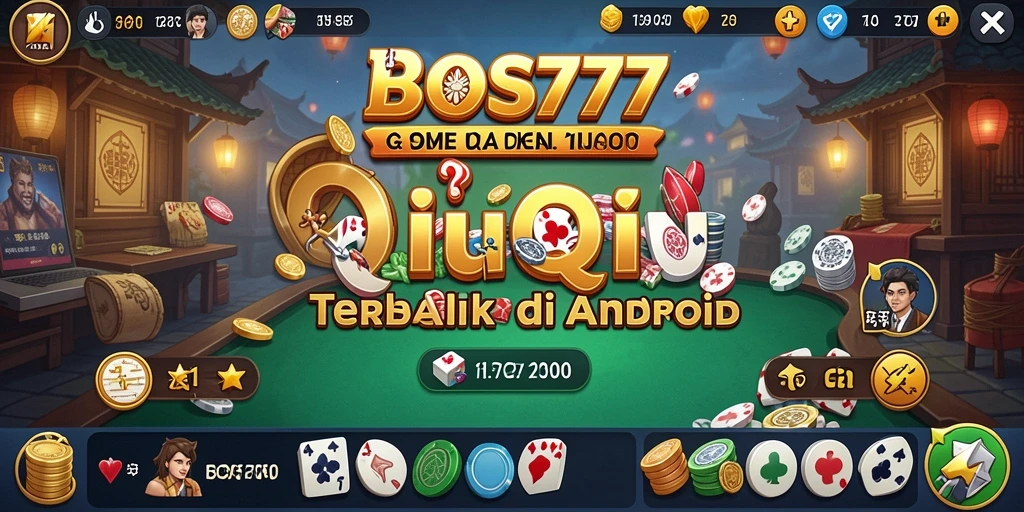 Melihat gameplay seru dalam permainan QiuQiu.