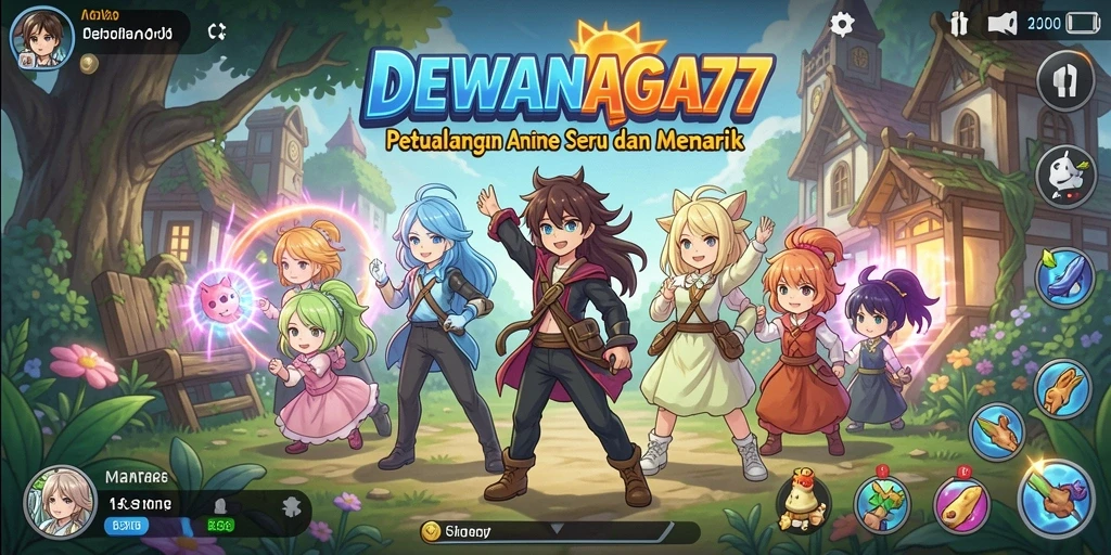 Gameplay seru di dunia Anime yang menakjubkan.