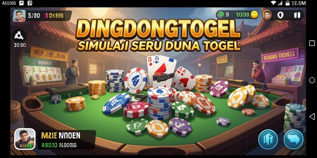 Tampilan gameplay seru DINGDONGTOGEL yang menarik dan interaktif.