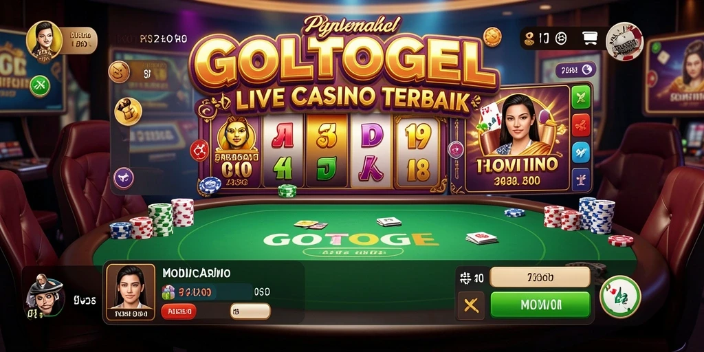 Tampilan gameplay GOLTOGEL yang menarik di Live Casino.