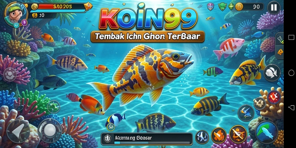 Tampilan menarik dari gameplay KOIN99 yang seru dan kompetitif.