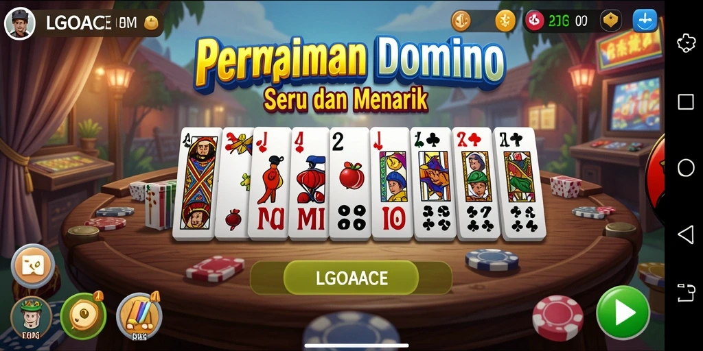 Screenshot gameplay LGOACE yang menarik dan penuh aksi.
