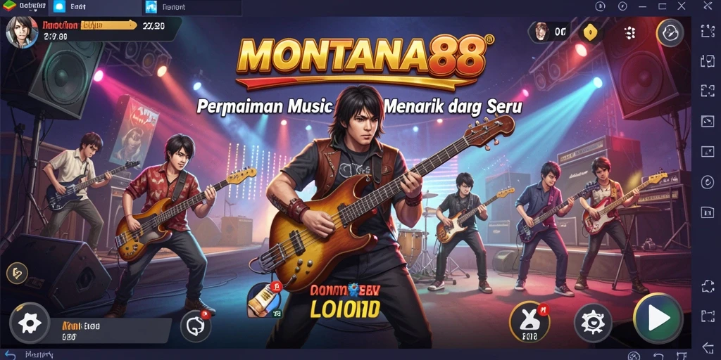 Tampilan gameplay MONTANA88 yang seru dan interaktif.