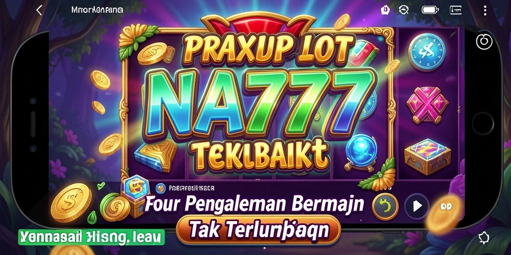 Tampilan gameplay slot NA777 yang mendebarkan dan penuh warna.