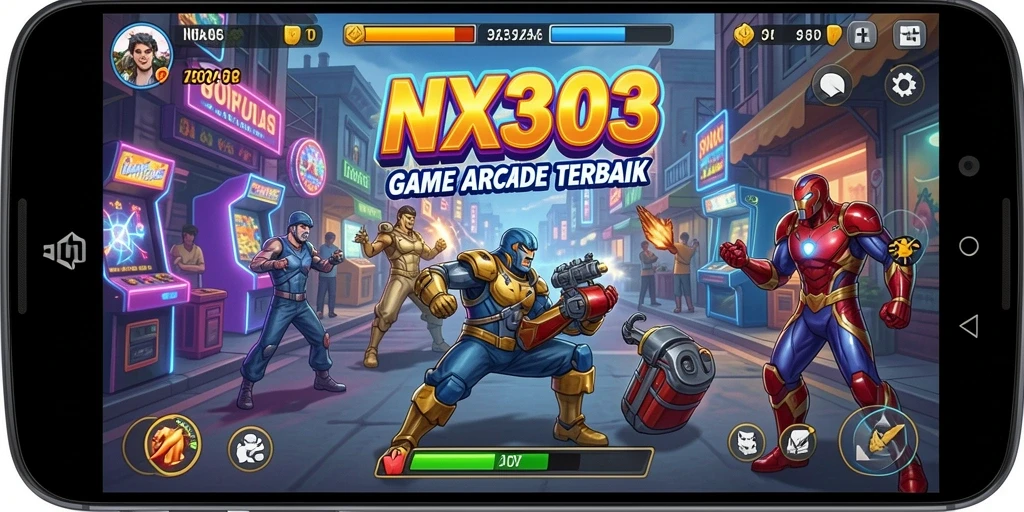 Tampilan gameplay NX303 yang seru dan penuh aksi.