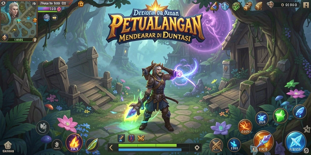 Gameplay petualangan menegangkan di ZK3.